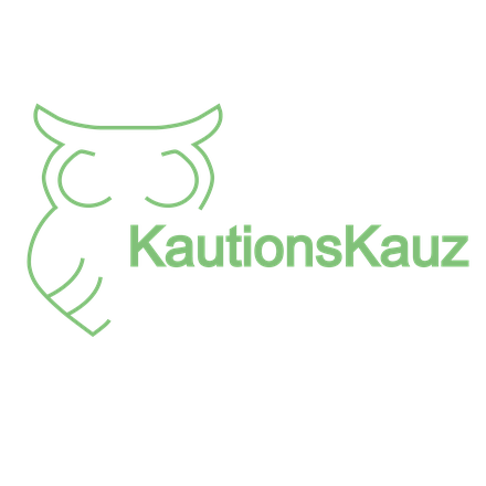 KautionsKauz Logo – grüne Eule mit Schriftzug